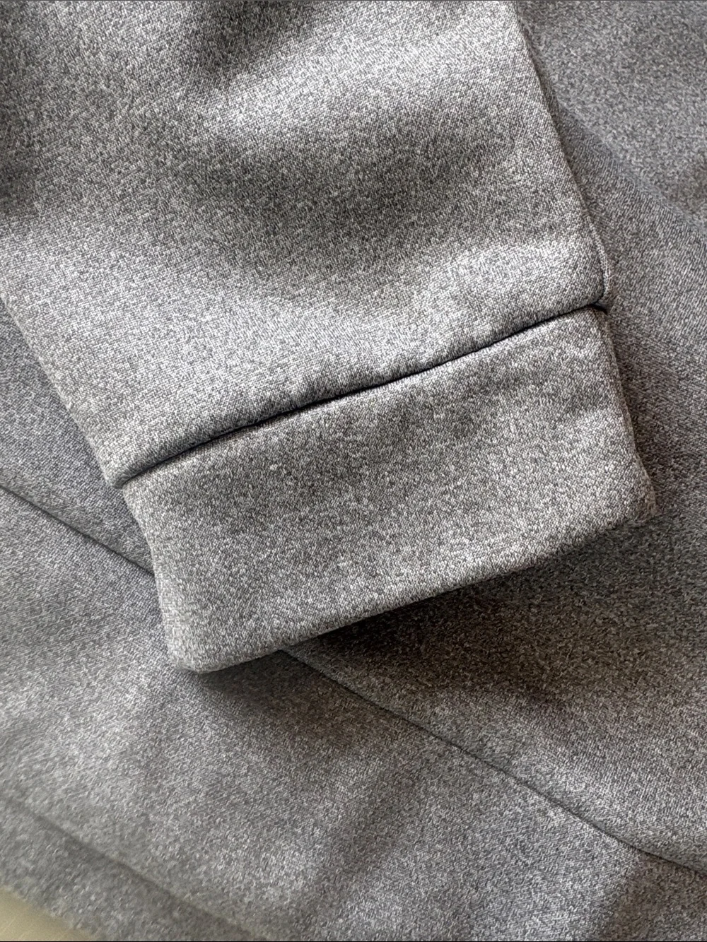 Nike Men's Heather Gray Quarter-Zip Pullover with Black Swoosh